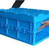 collapsible plastic storage boxes