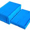 foldable bin with lid