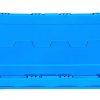 plastic stackable collapsible storage bins