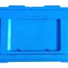 plastic stackable collapsible storage bins