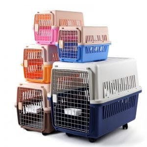 jaula de plastico para perros